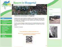 Tablet Screenshot of bauern-in-wuppertal.de